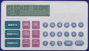 Portable Disease Activity Score Calculator